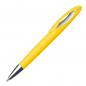Preview: 10 Dreh-Kugelschreiber aus Kunststoff / Farbe: gelb