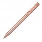 Preview: 10 Druckkugelschreiber aus Metall / Farbe: Metallic kupfer
