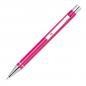 Preview: 10 Gel-Kugelschreiber mit Gravur / aus Metall / Gelschreiber / Farbe: pink