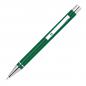 Preview: 10 Gel-Kugelschreiber mit Namensgravur - aus Metall - Gelschreiber - Farbe: grün