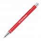 Preview: 10 Gel-Kugelschreiber mit Namensgravur - aus Metall - Gelschreiber - Farbe: rot