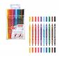 Preview: 10 Herlitz Fineliner-Faserschreiber my.pen / 2 Spitzen / 10 verschiedene Farben