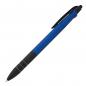 Preview: 10 Kugelschreiber 4in1 mit 3 Schreibfarben und Touchpen / Farbe: blau