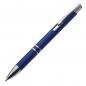 Preview: 10 Kugelschreiber aus Kunststoff / Farbe: blau