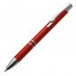 Preview: 10 Kugelschreiber aus Kunststoff / Farbe: rot