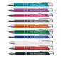 Preview: 10 Kugelschreiber aus Metall / mit Gravur / 10 verschiedene Farben