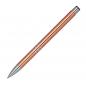 Preview: 10 Kugelschreiber aus Metall mit beidseitige Namensgravur - Farbe: roségold