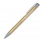 Preview: 10 Kugelschreiber aus Metall mit Gravur / Farbe: gold