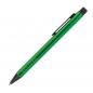 Preview: 10 Kugelschreiber aus Metall mit Gravur / Farbe: grün