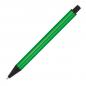 Preview: 10 Kugelschreiber aus Metall mit Gravur / Farbe: metallic grün