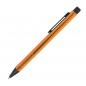Preview: 10 Kugelschreiber aus Metall mit Gravur / Farbe: orange