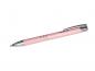 Preview: 10 Kugelschreiber aus Metall mit Gravur / Farbe: pastell rosa