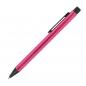 Preview: 10 Kugelschreiber aus Metall mit Gravur / Farbe: pink
