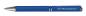 Preview: 10 Kugelschreiber aus Metall mit Gravur / mit speziellem Clip / Farbe: blau