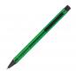 Preview: 10 Kugelschreiber aus Metall mit Namensgravur - Farbe: grün