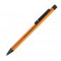 Preview: 10 Kugelschreiber aus Metall mit Namensgravur - Farbe: orange