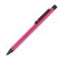 Preview: 10 Kugelschreiber aus Metall mit Namensgravur - Farbe: pink