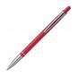 Preview: 10 Kugelschreiber mit Gravur / aus Metall / slimline / Kugelschreiberfarbe: rot
