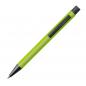 Preview: 10 Kugelschreiber mit Gravur / mit Clip aus Metall / Farbe: apfelgrün