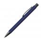Preview: 10 Kugelschreiber mit Gravur / mit Clip aus Metall / Farbe: dunkelblau
