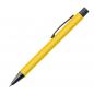 Preview: 10 Kugelschreiber mit Gravur / mit Clip aus Metall / Farbe: gelb