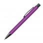 Preview: 10 Kugelschreiber mit Gravur / mit Clip aus Metall / Farbe: lila