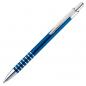 Preview: 10 Kugelschreiber mit Namensgravur - aus Metall / Farbe: blau