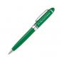 Preview: 10 Minikugelschreiber mit Gravur / aus Metall / Farbe: grün