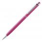 Preview: 10 Touchpen Drehkugelschreiber mit Gravur / aus Edelstahl / Farbe: pink