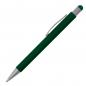 Preview: 10 Touchpen Kugelschreiber / aus Metall / Farbe: dunkelgrün