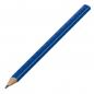 Preview: 10 Zimmermannsbleistifte / mit aufgedrucktem Lineal / 17,5cm / Farbe: blau