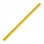 Preview: 10 Zimmermannsbleistifte mit Gravur / Länge: 25cm / Farbe: lackiert gelb