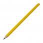 Preview: 10 Zimmermannsbleistifte mit Namensgravur - Länge: 25cm - Farbe: lackiert gelb
