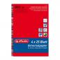 Preview: 100 Blatt farbiges Herlitz Druckerpapier / 4 verschiedene intensivfarben