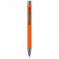 Preview: 10x Kugelschreiber / aus Metall / mit Soft-Touch / Farbe: orange