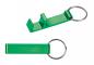 Preview: 10x Schlüsselanhänger / mit Flaschenöffner / Farbe: grün