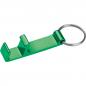 Preview: 10x Schlüsselanhänger mit Gravur / mit Flaschenöffner / Farbe: grün