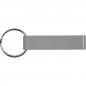 Preview: 10x Schlüsselanhänger mit Namensgravur - mit Flaschenöffner - Farbe: grau