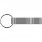 Preview: 10x Schlüsselanhänger mit Namensgravur - mit Flaschenöffner - Farbe: grau
