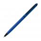 Preview: 10x Touchpen Kugelschreiber mit Namensgravur - aus Metall - Farbe: blau