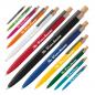 Preview: 12 Kugelschreiber aus recyceltem Aluminium mit Namensgravur - 12 Farben
