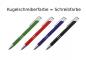 Preview: 20 Kugelschreiber / Schreibfarbe = Kugelschreiberfarbe / grün,blau,rot,schwarz