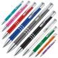 Preview: 20 Kugelschreiber aus Metall / 20 verschiedene Farben