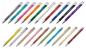Preview: 20 Kugelschreiber mit Gravur "Viel Glück" / aus Metall / 20 verschiedene Farben