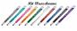 Preview: 20 Touchpen Kugelschreiber aus Metall mit Namensgravur - 20 verschiedene Farben