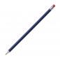 Preview: 25 Bleistifte mit Radierer - HB - Farbe: lackiert blau - mit Namensgravur