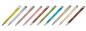 Preview: 35 Kugelschreiber mit Gravur "Viel Glück" / aus Metall / 35 verschiedene Farben