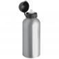 Preview: 3x Aluminium Trinkflasche mit Gravur / Sportverschluss / je 1x grau,rot,blau