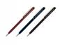 Preview: 3x Metal-Kugelschreiber "slim" mit Gravur / mit goldfarbige Teile / 3 Farben