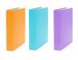 Preview: 3x Ringbuch / DIN A5 / 2-Ring Ordner / Farbe: je 1x orange, türkis und lila